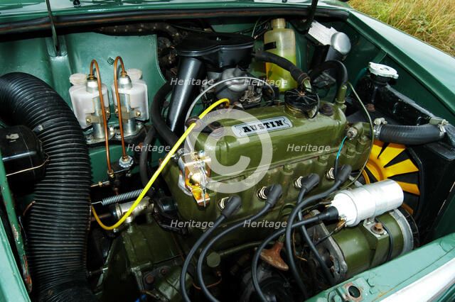 1967 Austin Mini estate engine. Artist: Unknown.
