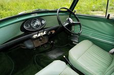 1967 Austin Mini estate interior