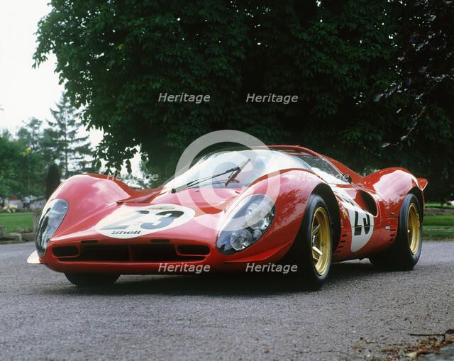 1967 Ferrari 330 P4 Artist: Unknown.