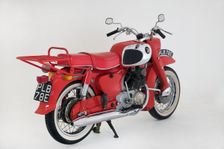 1967 Honda C77 motorcycle. Creator: Unknown