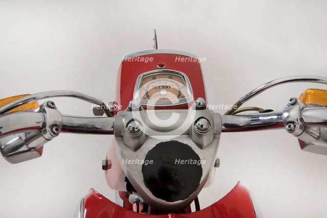 1967 Honda C77 motorcycle. Creator: Unknown.