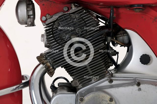 1967 Honda C77 motorcycle. Creator: Unknown.