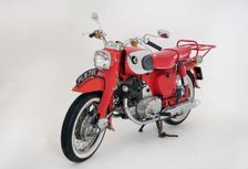 1967 Honda C77 motorcycle. Creator: Unknown
