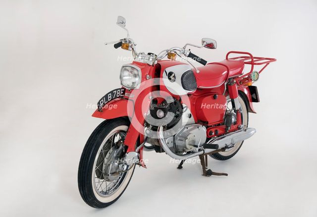 1967 Honda C77 motorcycle. Creator: Unknown.