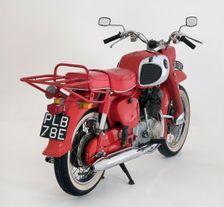 1967 Honda C77 motorcycle. Creator: Unknown