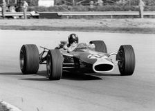 1967 Lotus 49 CR3 Graham Hill. Italian Grand Prix. Creator: Unknown