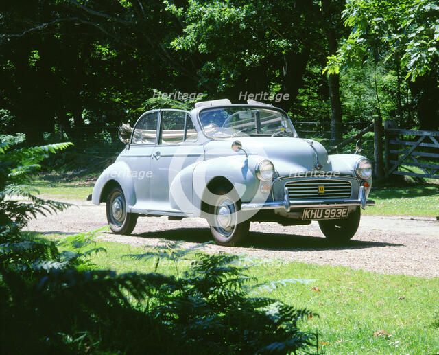 1967 Morris Minor 1000 Convertible. Artist: Unknown.