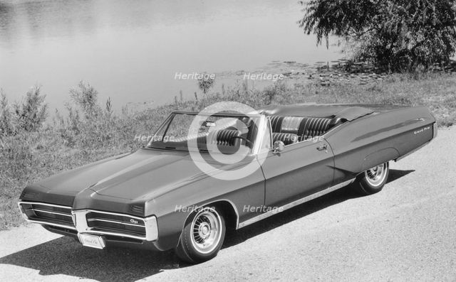 1967 Pontiac Grand Prix convertible. Creator: Unknown.