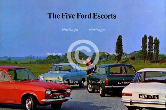 1968 Ford Escort brochure. Creator: Unknown.