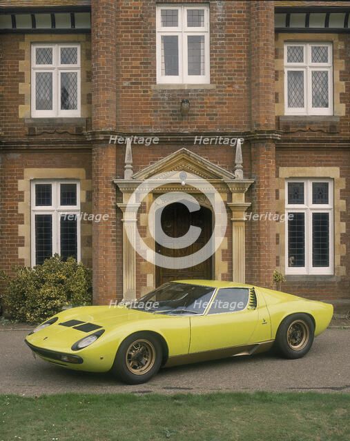 1968 Lamborghini Miura SV. Artist: Unknown
