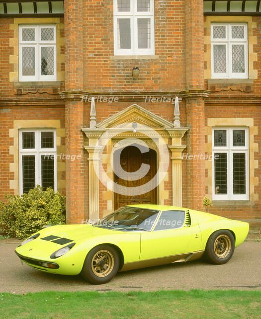 1968 Lamborghini Miura SV. Artist: Unknown.