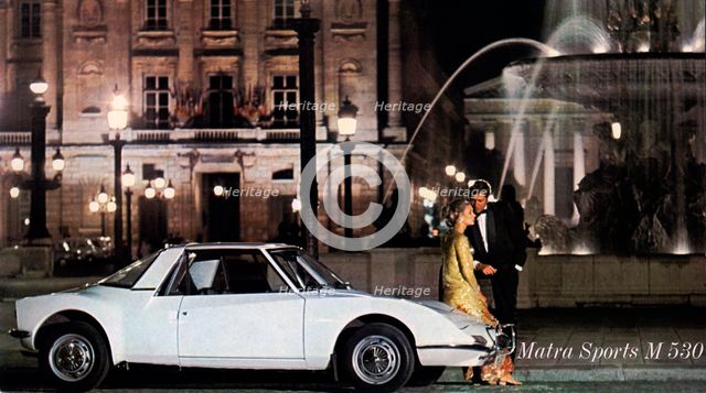 1968 Matra M530 brochure. Creator: Unknown.