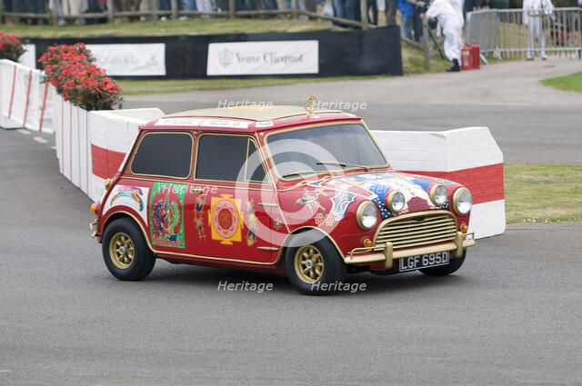 1969 Austin Mini Cooper S owned by Beatle George Harrison Artist: Unknown.