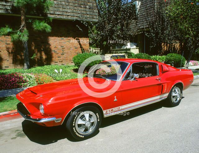 1969 Ford Mustang Shelby GT 350. Artist: Unknown.