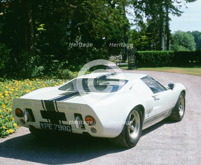 1969 Ford GT40. Artist: Unknown.