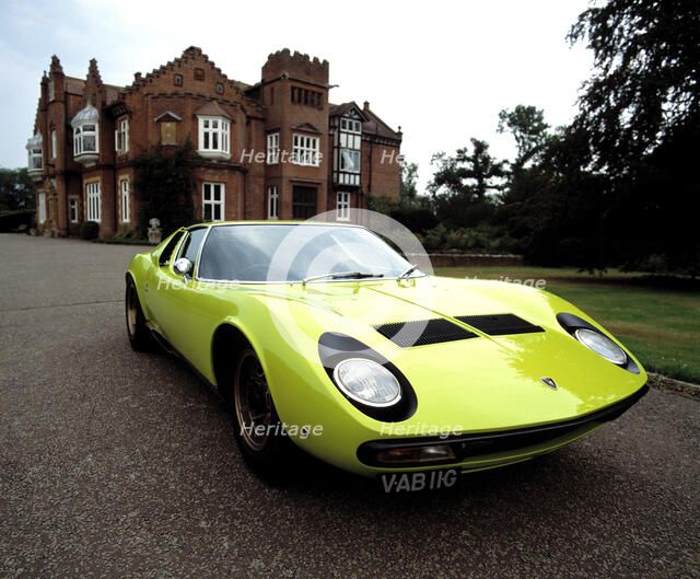 1969 Lamborghini Miura SV. Artist: Unknown.