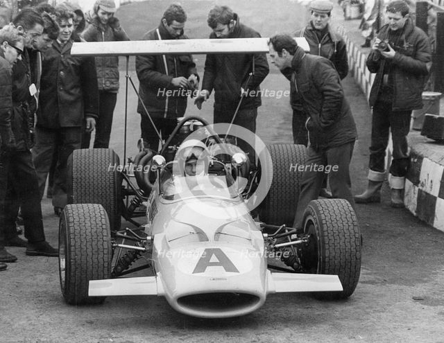 1969 McLaren 10A prototype, Bruce McLaren. Creator: Unknown.
