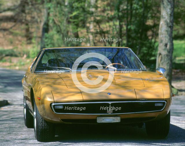 1969 Maserati Ghibli. Artist: Unknown.