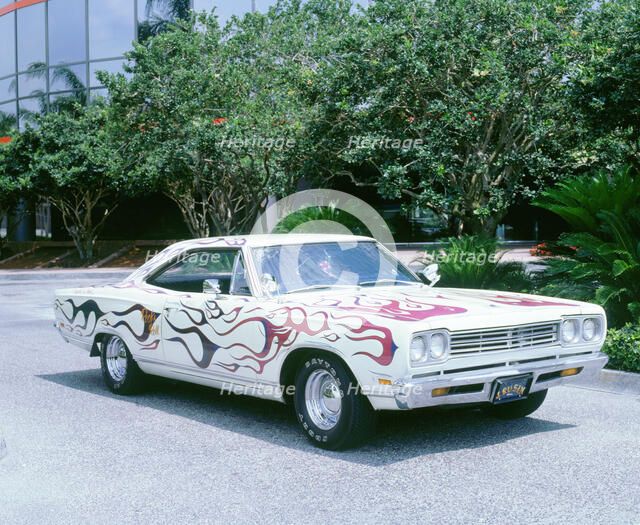 1969 Plymouth customised sedan. Artist: Unknown.