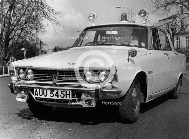 1969 Rover 3500 P6B police car. Courtesy B.M.I.H.T. Creator: Unknown.