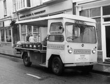 1969 Smiths electric delivery van. Creator: Unknown