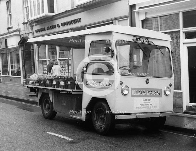 1969 Smiths electric delivery van. Creator: Unknown.