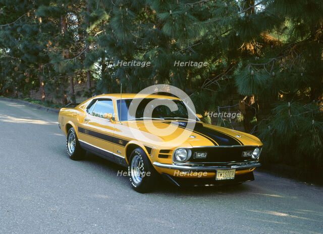 1970 Ford Mustang Twister. Artist: Unknown.