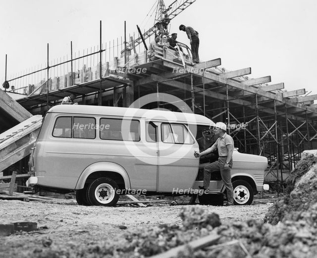 1970 Ford Transit crewbus. Creator: Unknown.