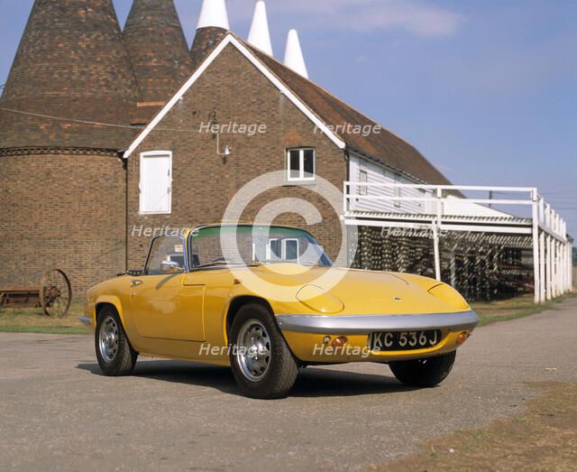 1970 Lotus Elan series 4. Artist: Unknown.