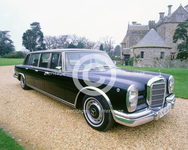1970 Mercedes Benz 600 Pullman Limousine. Artist: Unknown.