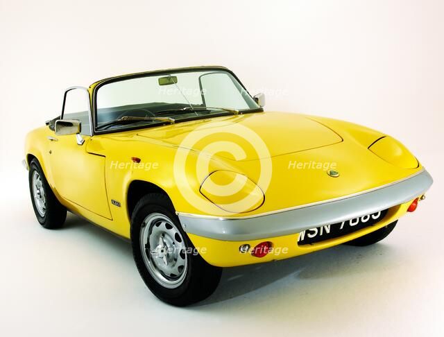1971 Lotus Elan S4 SE. Artist: Unknown.
