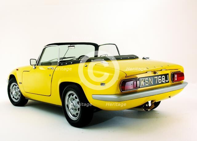 1971 Lotus Elan S4 SE. Artist: Unknown.