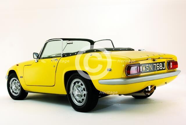 1971 Lotus Elan S4 SE. Artist: Unknown.