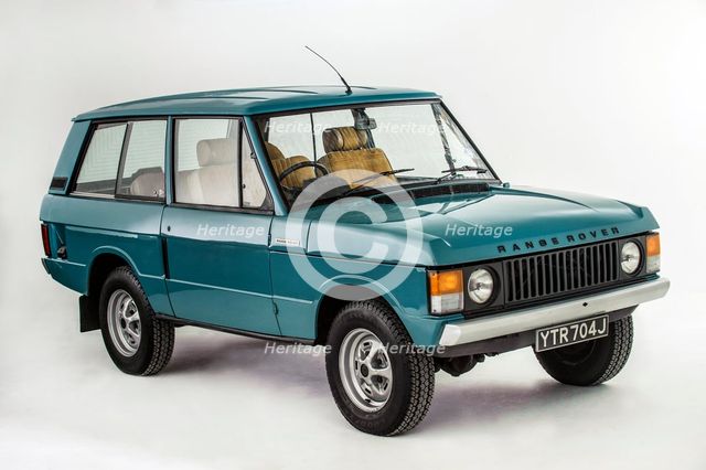 1971 Range Rover. Creator: Unknown.