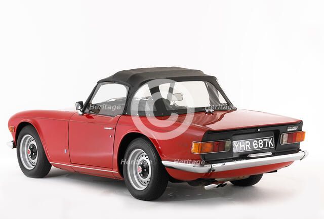 1972 Triumph TR6. Artist: Unknown.