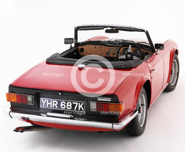 1972 Triumph TR6. Artist: Unknown.