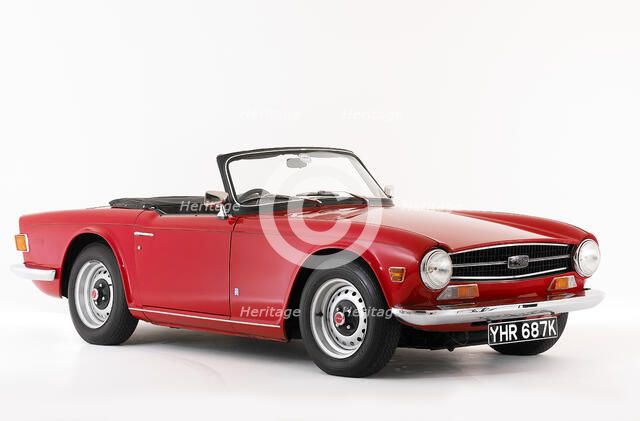 1972 Triumph TR6. Artist: Unknown.