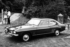 1972 Ford Capri 1600L. Creator: Unknown