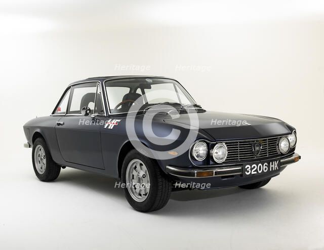 1972 Lancia Fulvia 1600 HF Artist: Unknown.