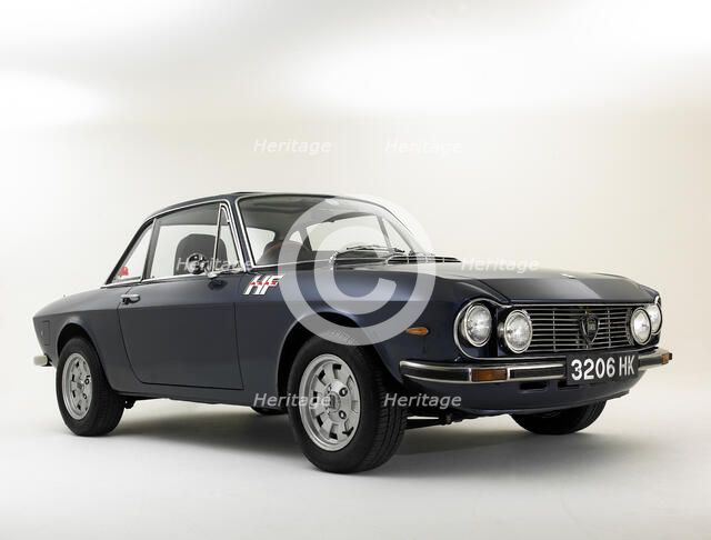 1972 Lancia Fulvia 1600 HF Artist: Unknown.
