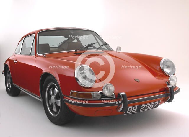 1972 Porsche 911 T. Artist: Unknown.
