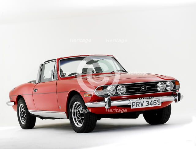 1973 Triumph Stag. Artist: Unknown.