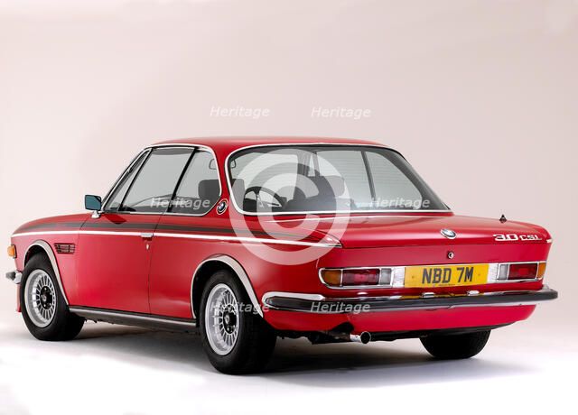 1973 BMW 3.0 CSL. Artist: Unknown.