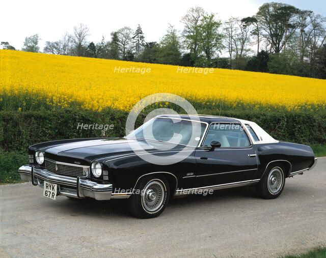 1973 Chevrolet Monte Carlo Landau. Artist: Unknown.