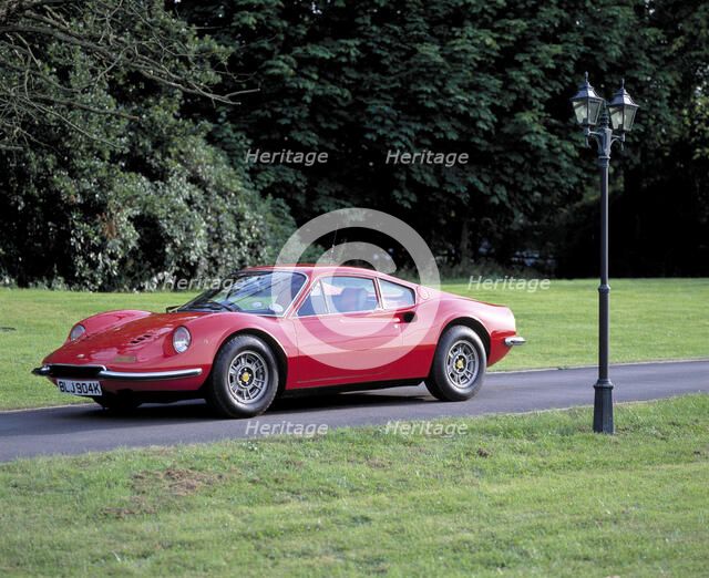 1973 Ferrari Dino 246 GT. Artist: Unknown.