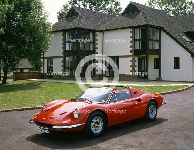 1973 FerrariDino 246 GTS Artist: Unknown.