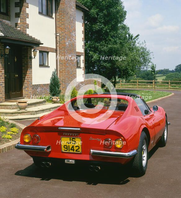 1973 FerrariDino 246 GTS Artist: Unknown.