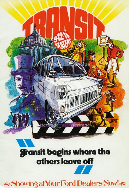 1973 Ford Transit Van advertising brochure. Creator: Unknown.