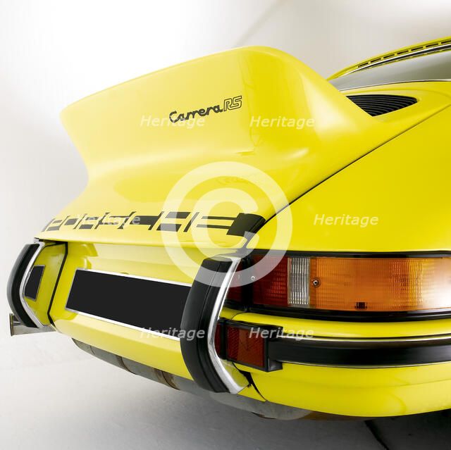 1973 Porsche 911 Carrera RS 2.7. Artist: Unknown.