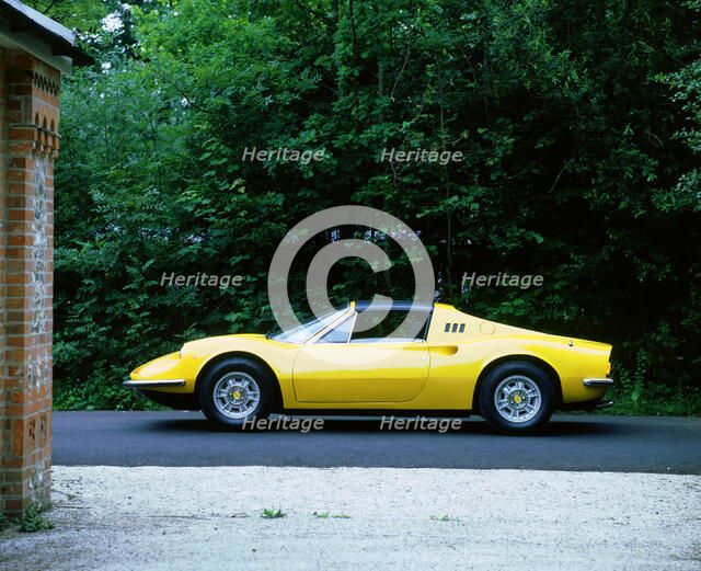 1974 Ferrari Dino 246 GTS. Artist: Unknown.